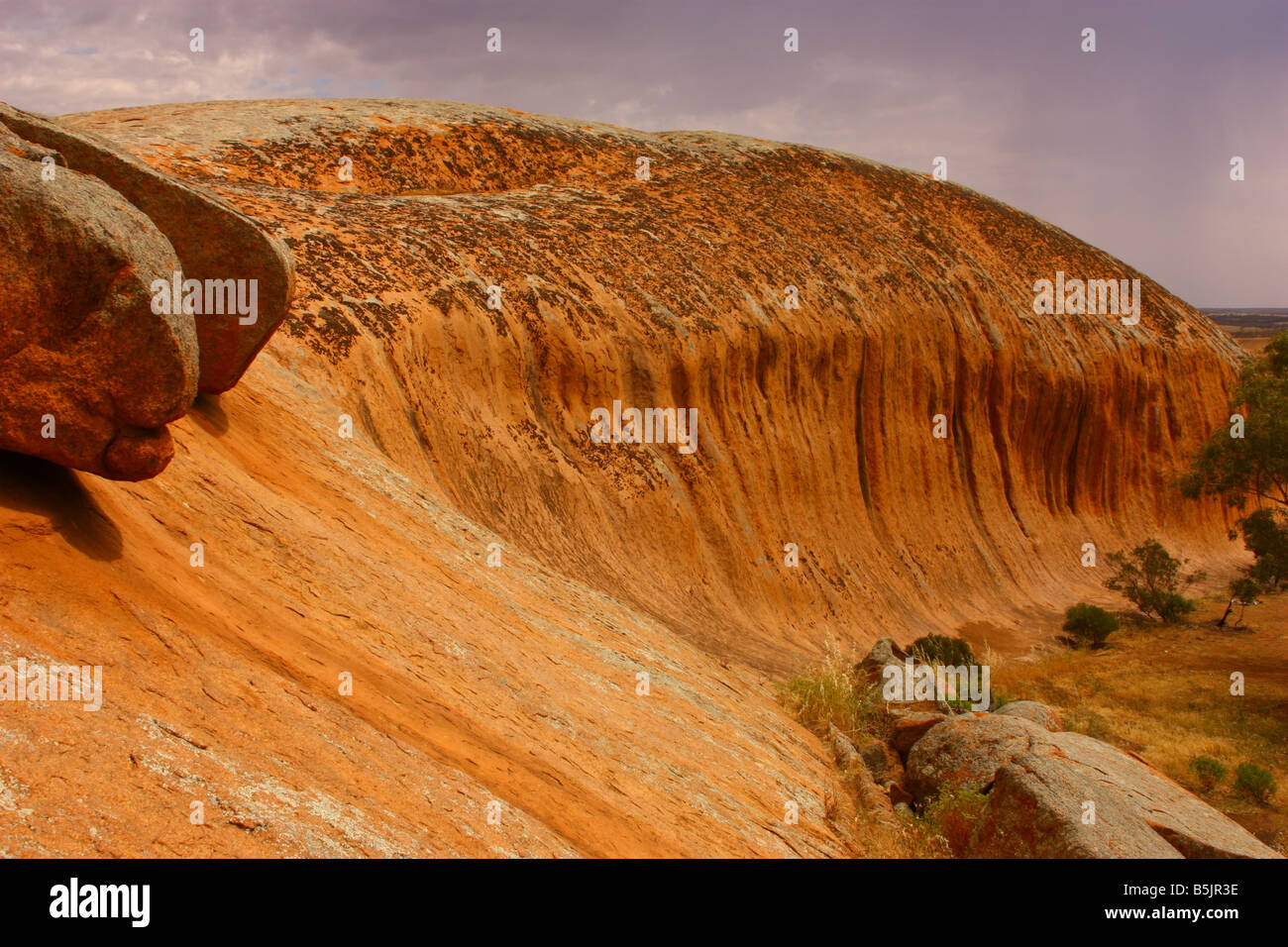 pildappa rock on the eyre penisula near the gawler ranges with high resolution photography Stock Photo