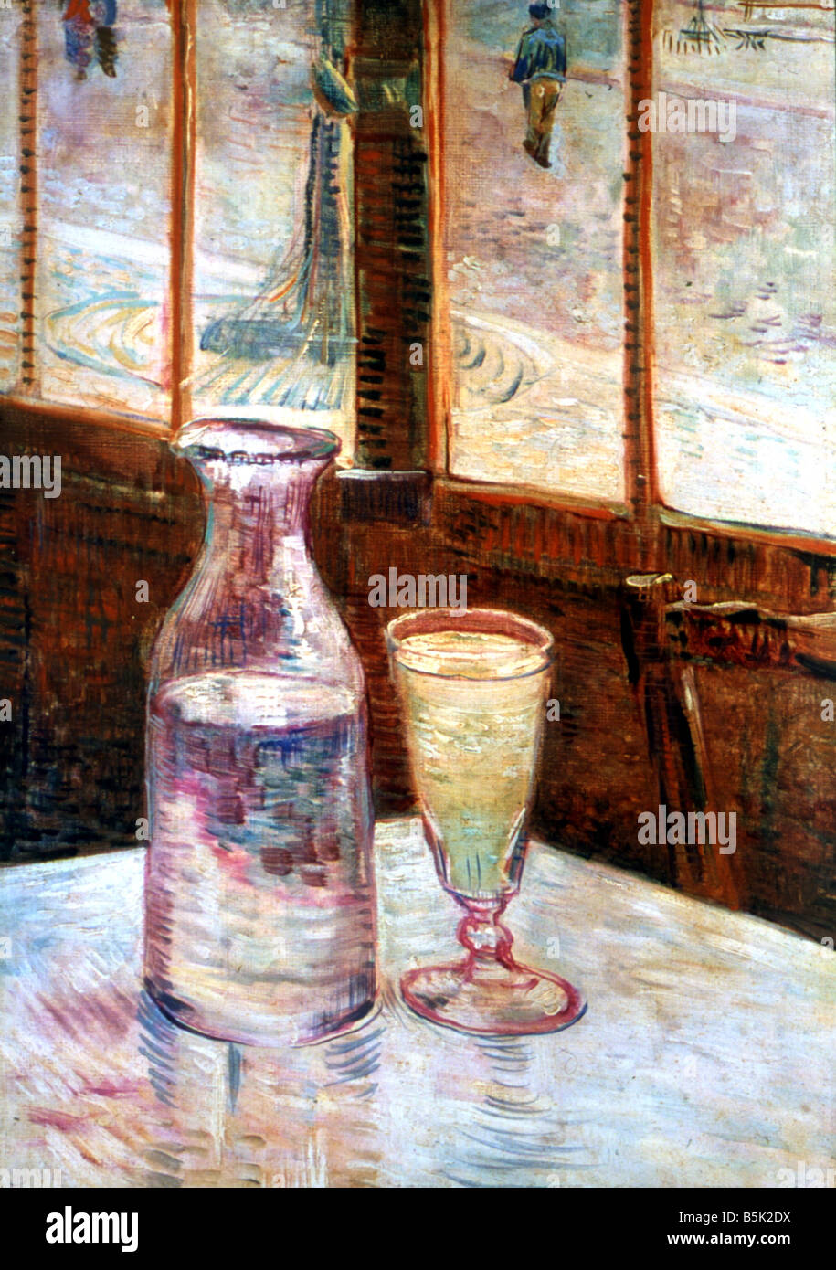 Van Gogh, Still life with absinthe Stock Photo Alamy