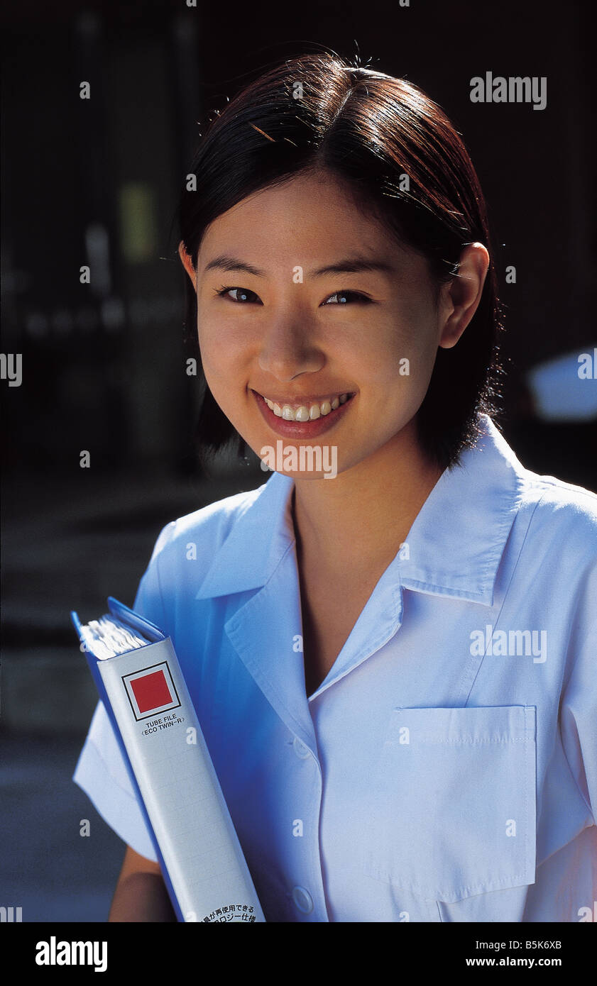 Young japanese nurse hi-res stock photography and images - Alamy