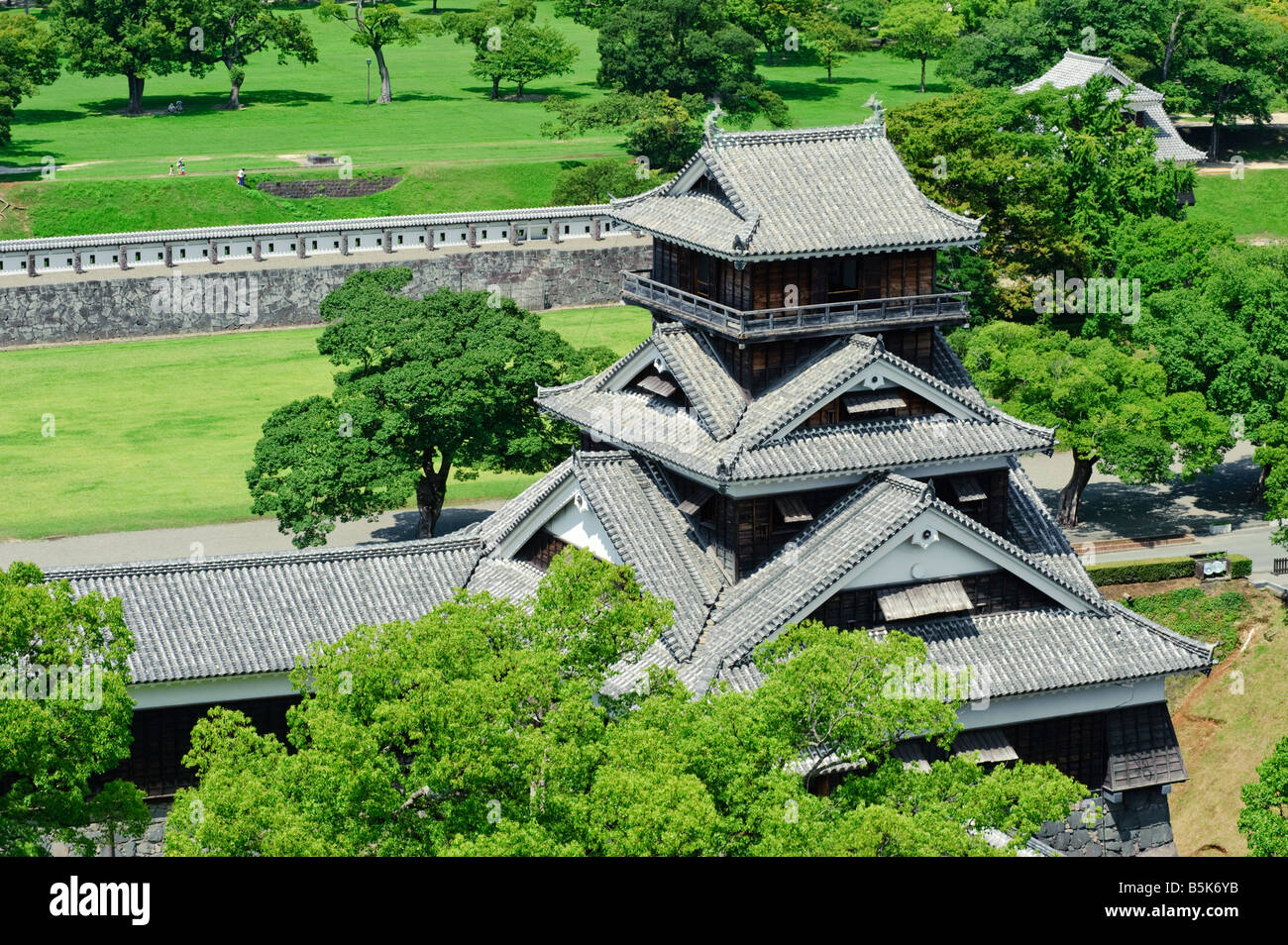 uto turret, kumamoto castle, kumamoto city, kumamoto prefecture, kyushu, japan Stock Photo
