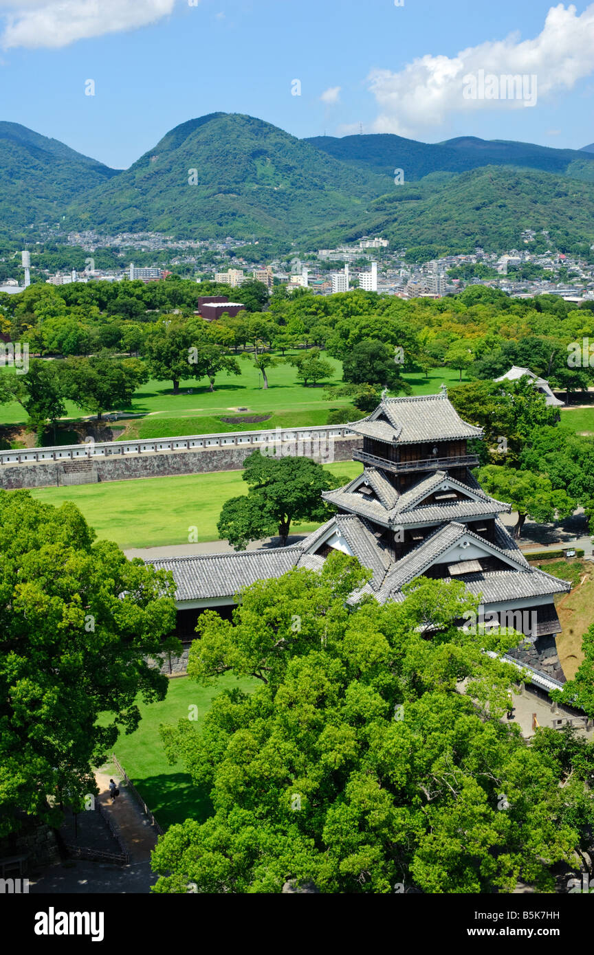 uto turret, kumamoto castle, kumamoto city, kumamoto prefecture, kyushu, japan Stock Photo