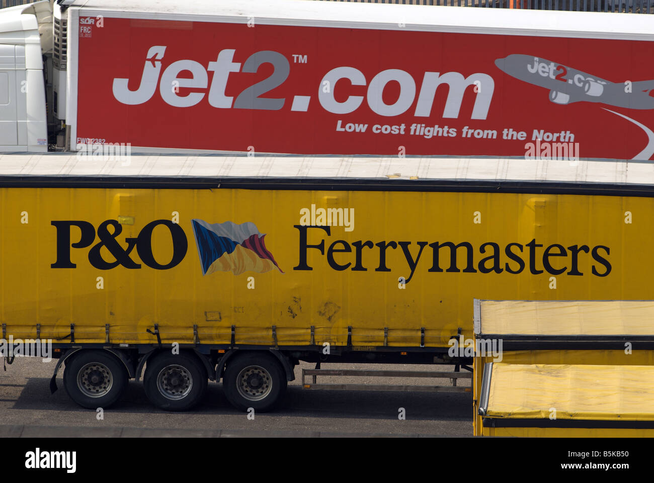 Harwich international container port hires stock photography and