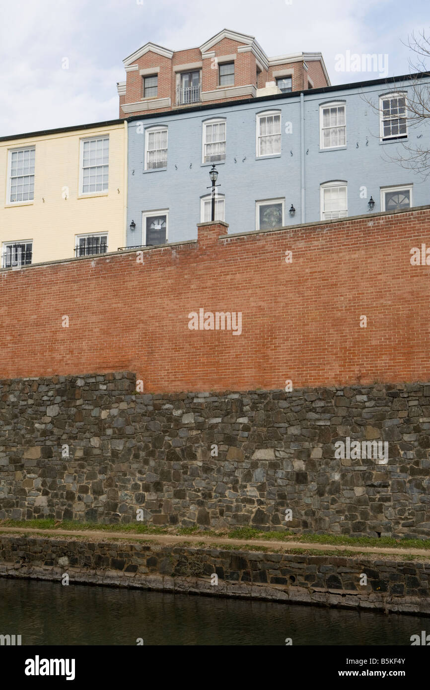 Canal lock georgetown washington dc hi-res stock photography and images ...