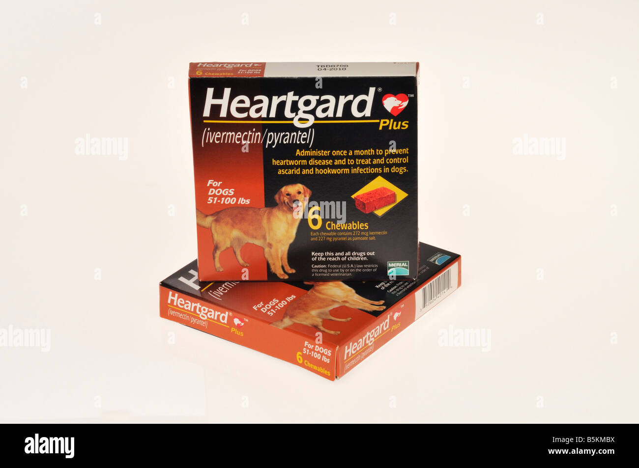 Heartgard heartworm preventative pills for dogs health on white background cutout Stock Photo Alamy