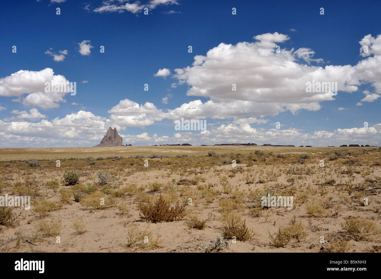 Shiprock New Mexico Stock Photo