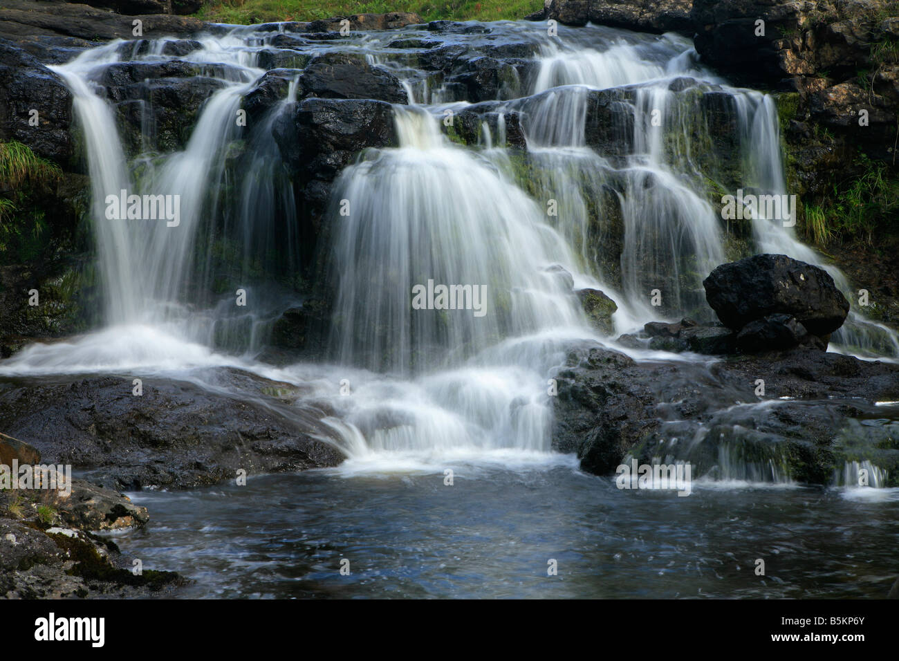 A waterfall on the Isle of Mull in Scotland Stock Photo - Alamy