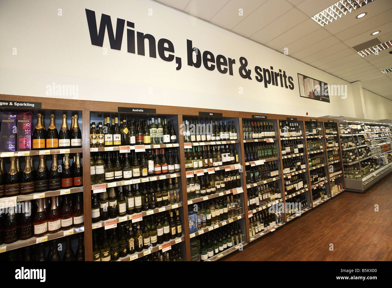 supermarket deals on beer and wine