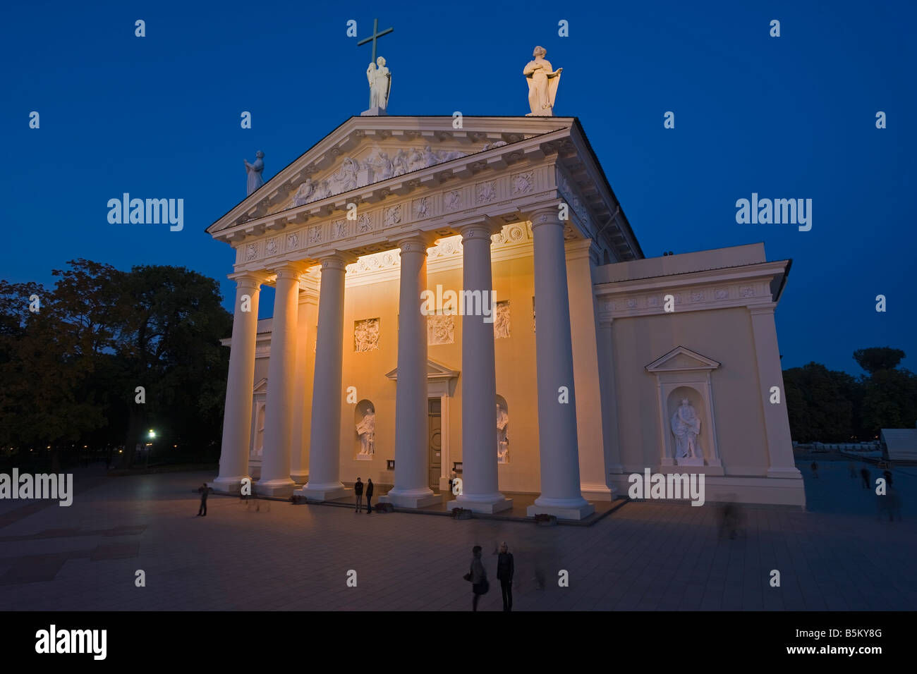 Baltic States, Lithuania, Vilnius, Cathedral Stock Photo