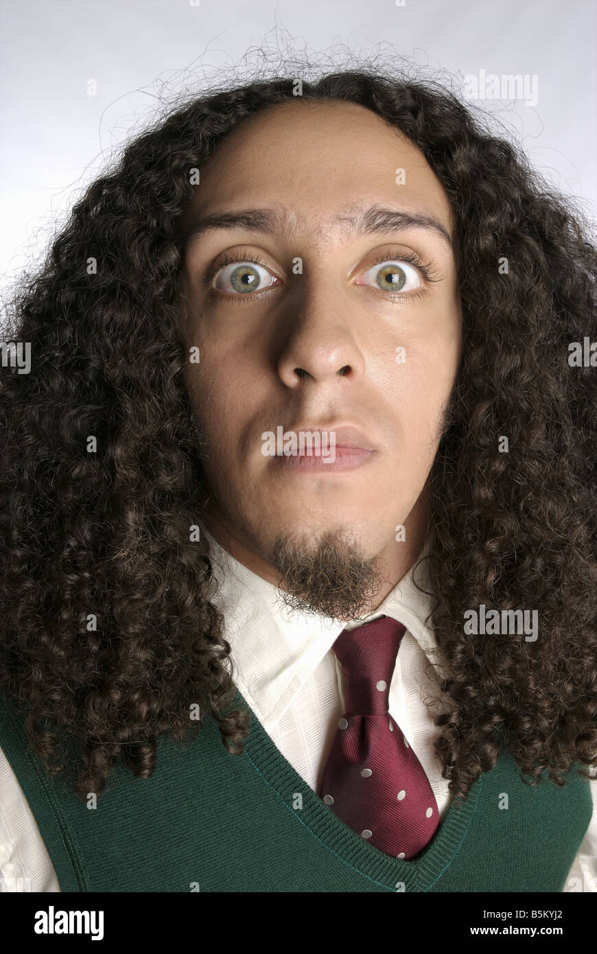 Haired man in formal attire hi-res stock photography and images - Alamy