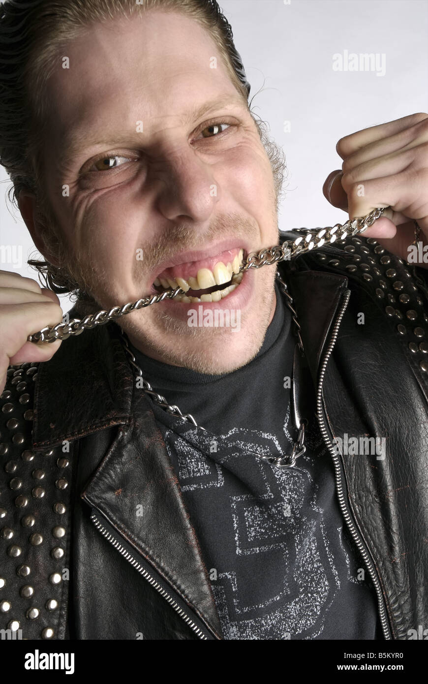 Studded jacket hi-res stock photography and images - Alamy Studded jacket hi-res stock photography and images - Alamy