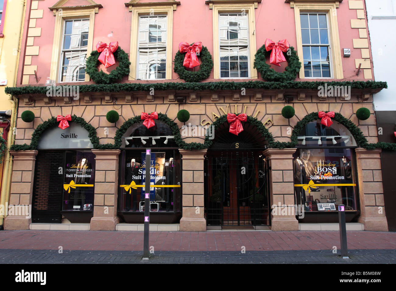 Oliver Plunkett Street Cork Ireland Stock Photo Alamy