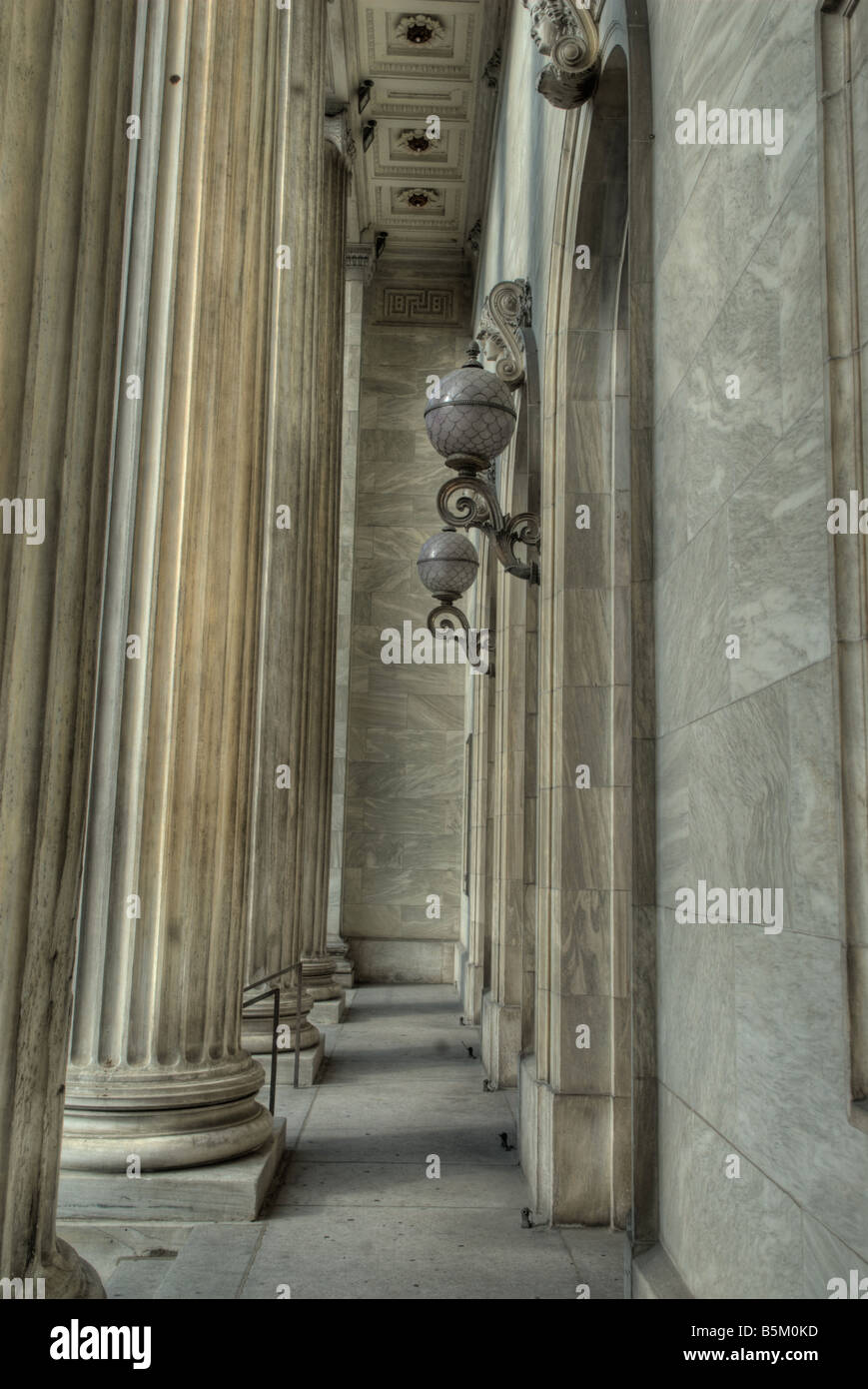 The Fine arts museum on Sherbrooke street in the city of Montreal Canada Stock Photo