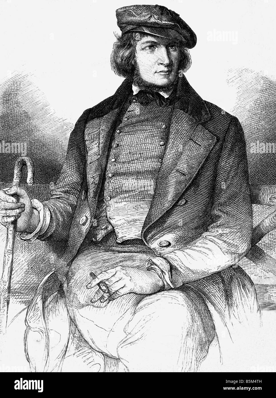 Hoffmann von Fallersleben, August Heinrich, 2.4.1798 19.1.1874