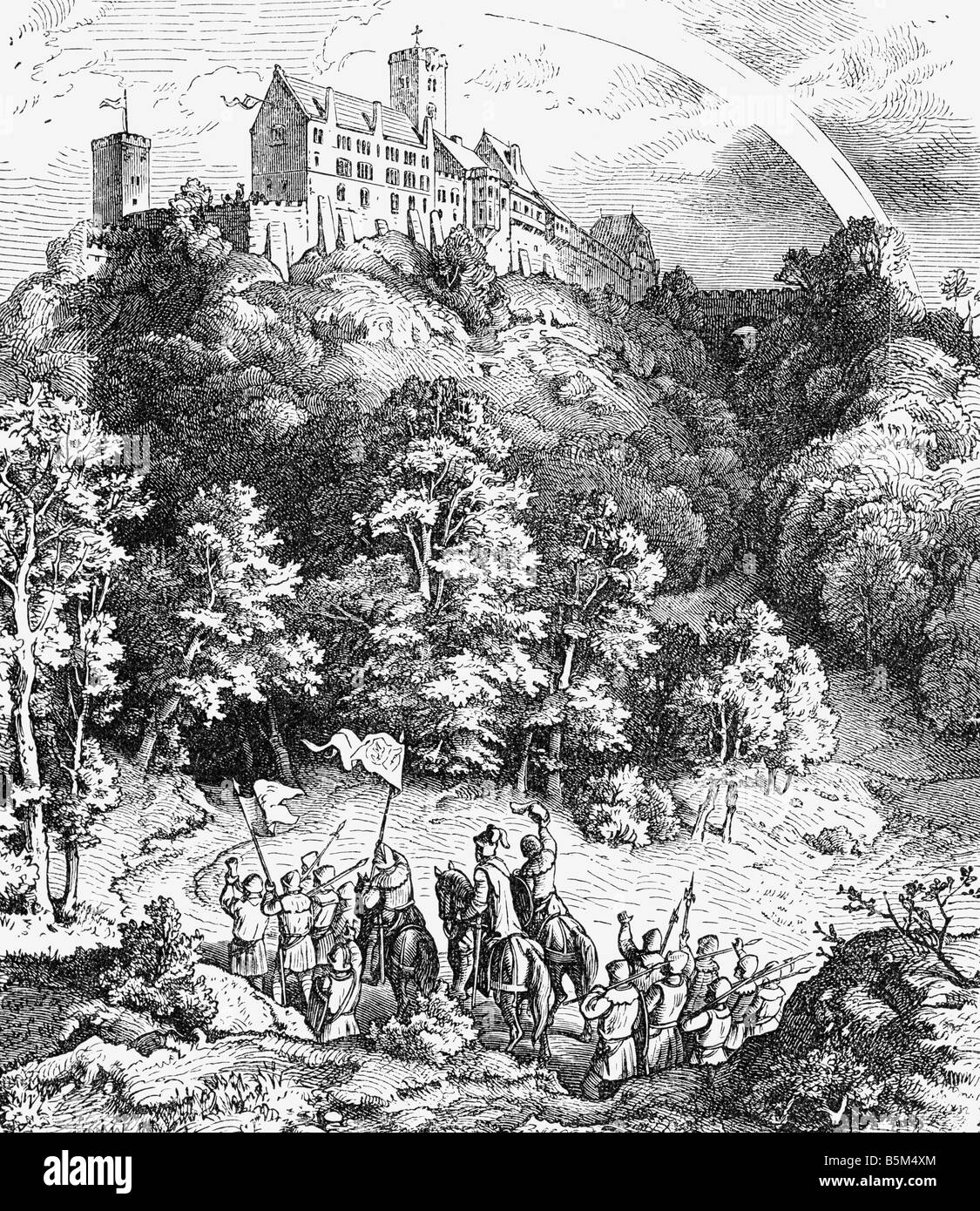 Wartburg castle martin luther hires stock photography and images Alamy