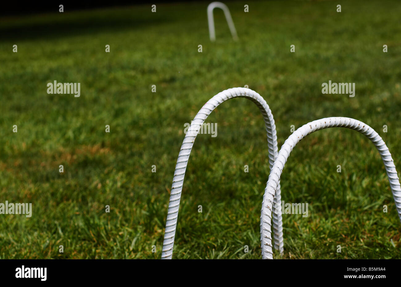 Croquet hoops hires stock photography and images Alamy