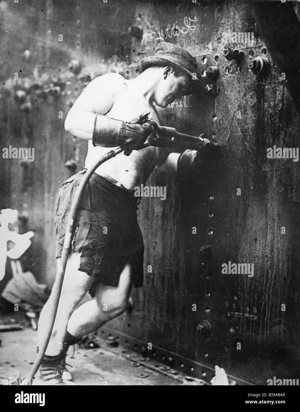 Riveting Black and White Stock Photos & Images Alamy