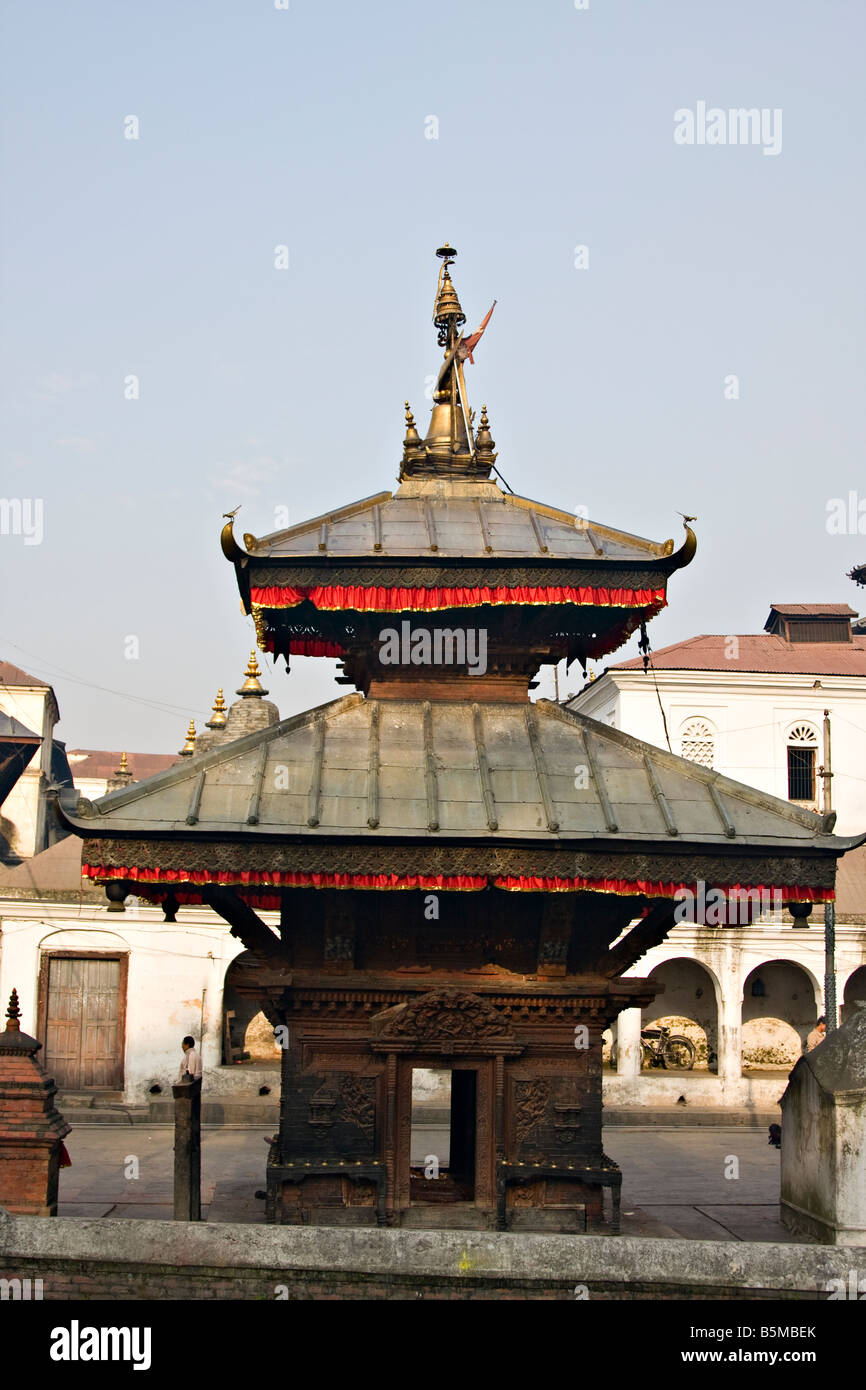 Vatsala Temple, Pashupatinath, Deopatan, Nepal, Asia Stock Photo