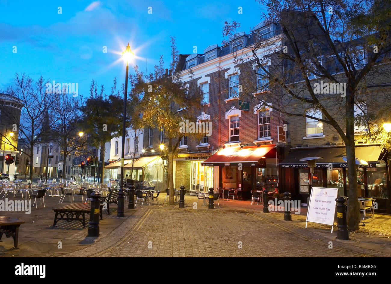 Battersea Village London UK Europe Stock Photo