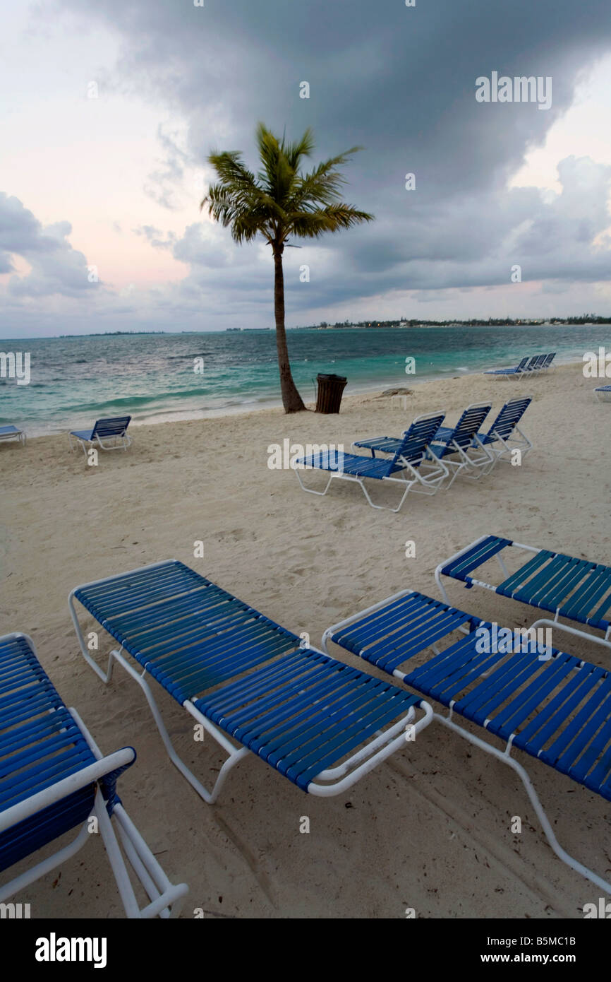 Beach in front of the Nassau Beach Hotel at Cable Beach near Nassau Bahamas Stock Photo Alamy