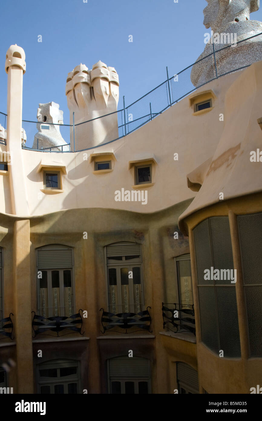 Chimneys Casa Milà La Pedrera 1906