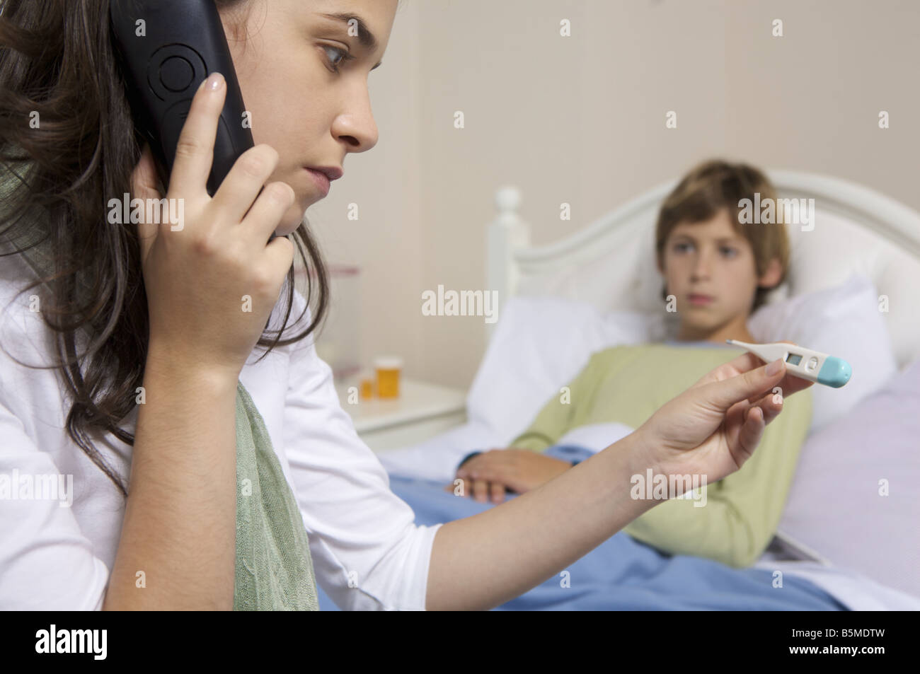 Reading a thermometer hi-res stock photography and images - Alamy