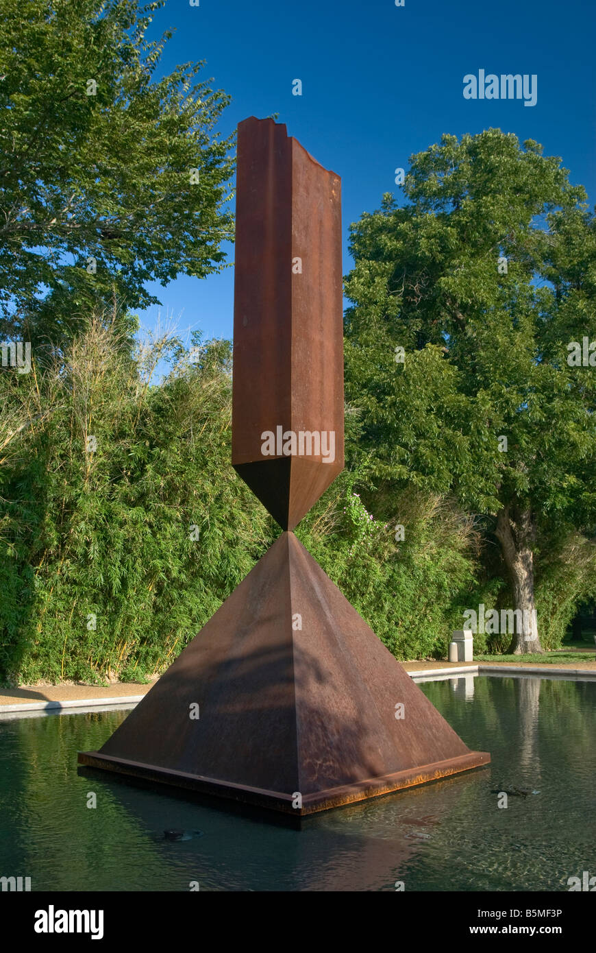 Broken Obelisk by Barnett Newman at Museum District Houston Texas USA Stock  Photo - Alamy