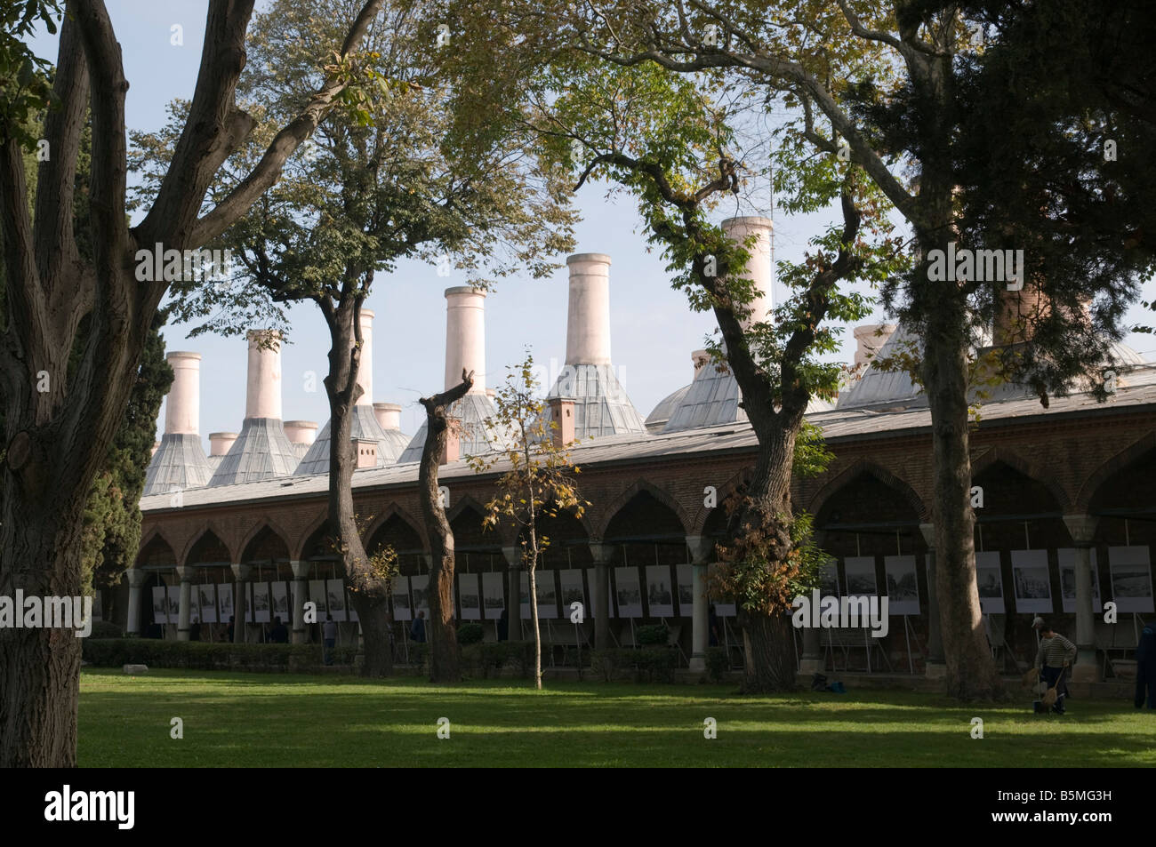 Turkey Istanbul Topkapi Palace the kitchens Stock Photo