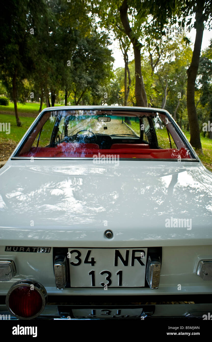 Tofaş industries in Turkey also based their initial production on Fiat 131s built under Fiat license as a Turkish Twin. Stock Photo