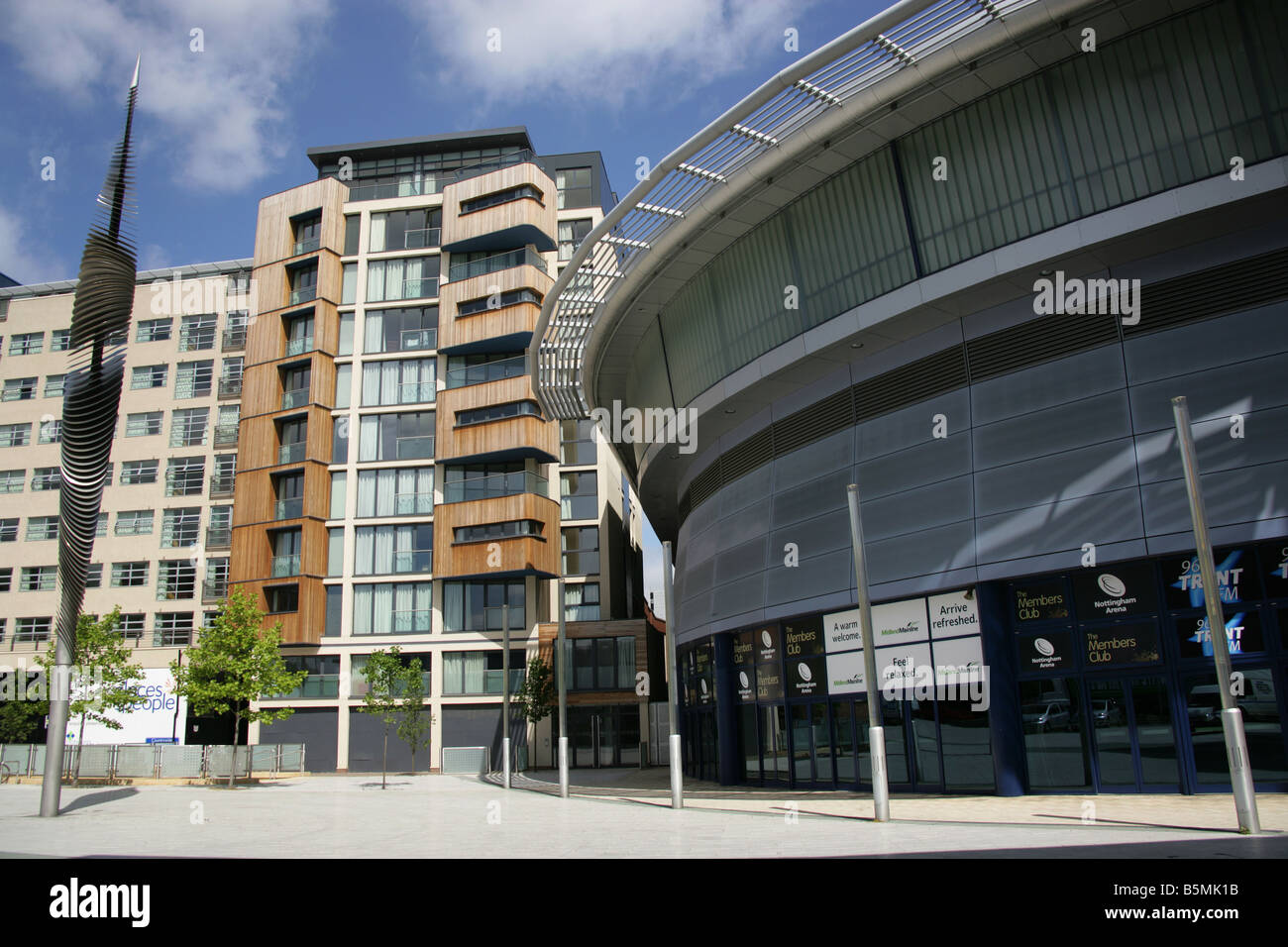 City of Nottingham, England. The National Ice Centre and Arena in