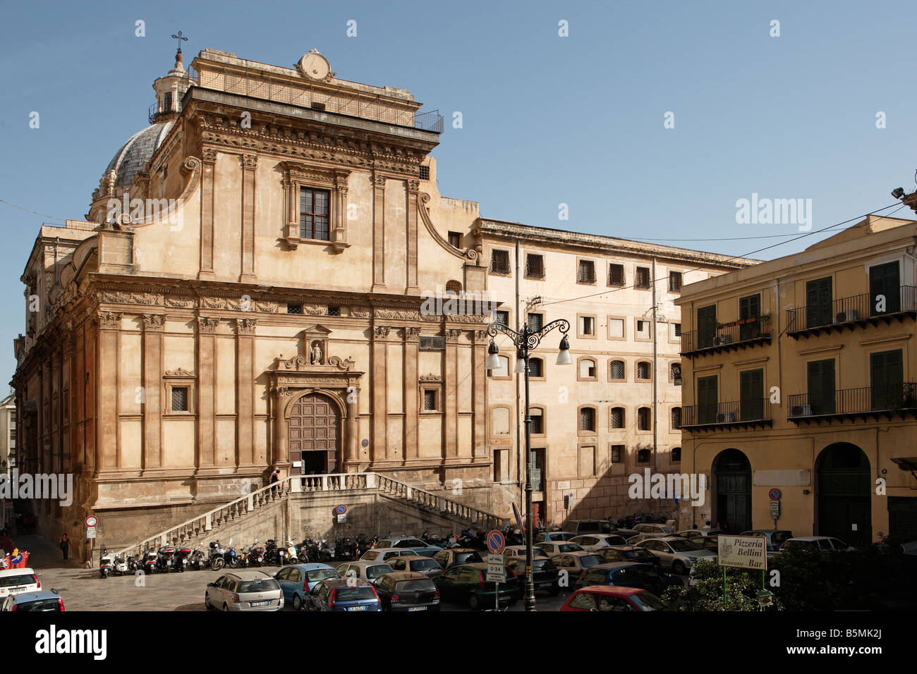 Church of Santa Caterina, Piazza Bellini, Palermo, Sicily Stock Photo