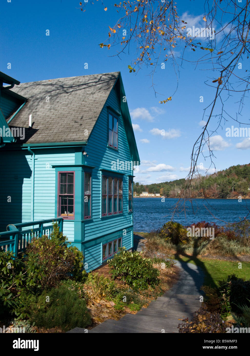 Mahone Bay Nova Scotia Stock Photo Alamy