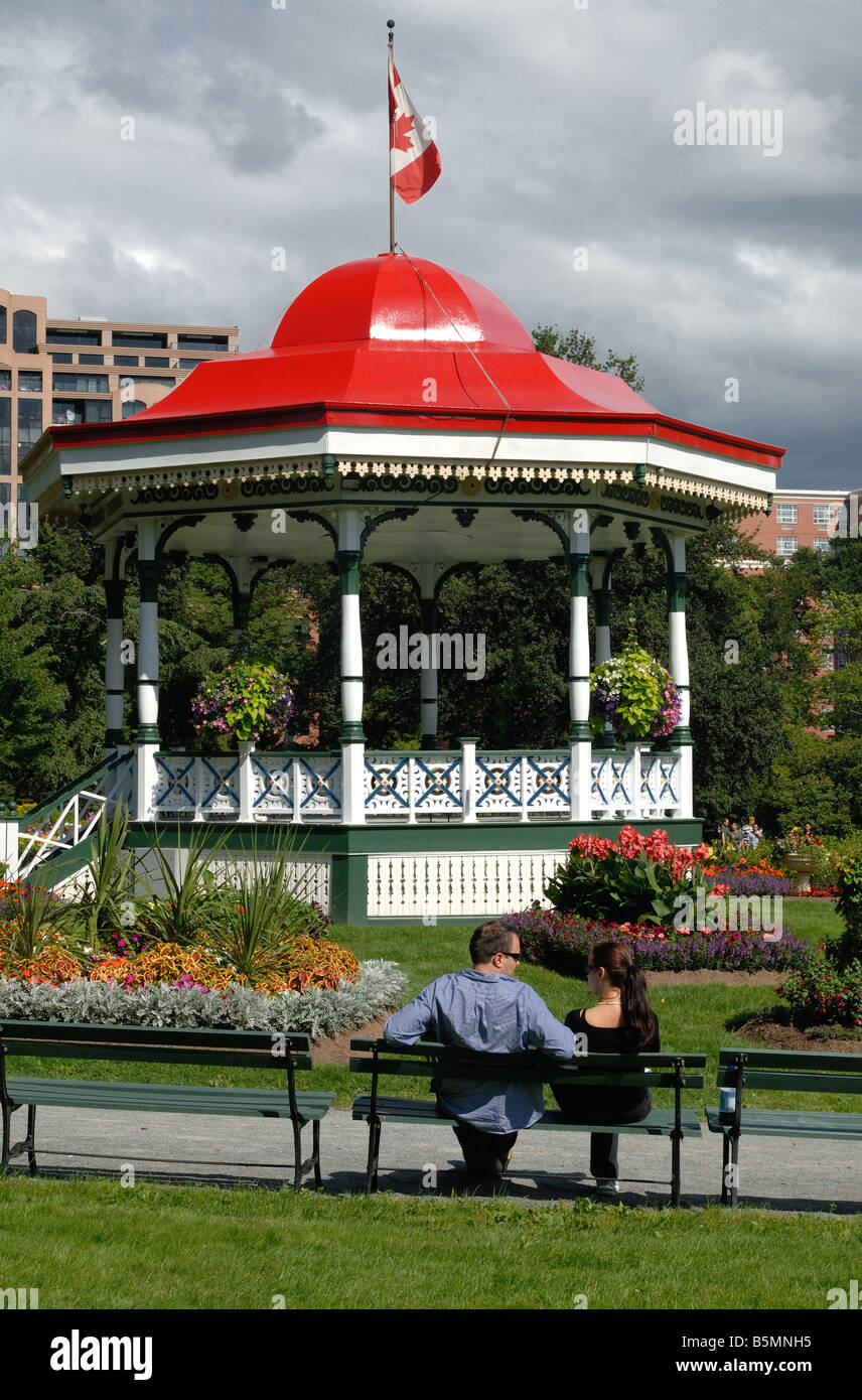 The Public Gardens, Halifax, Nova Scotia Stock Photo