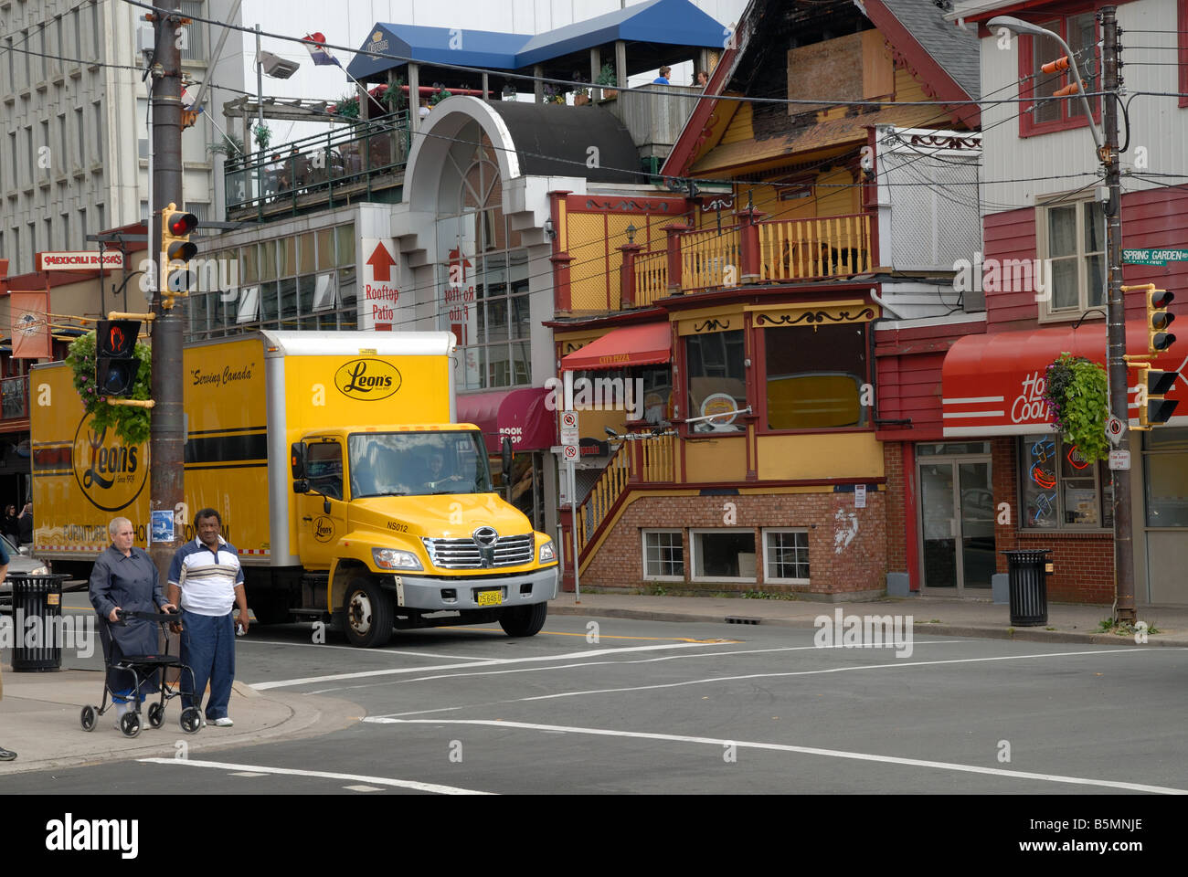 Spring Garden Road, Halifax, Nova Scotia Stock Photo Alamy