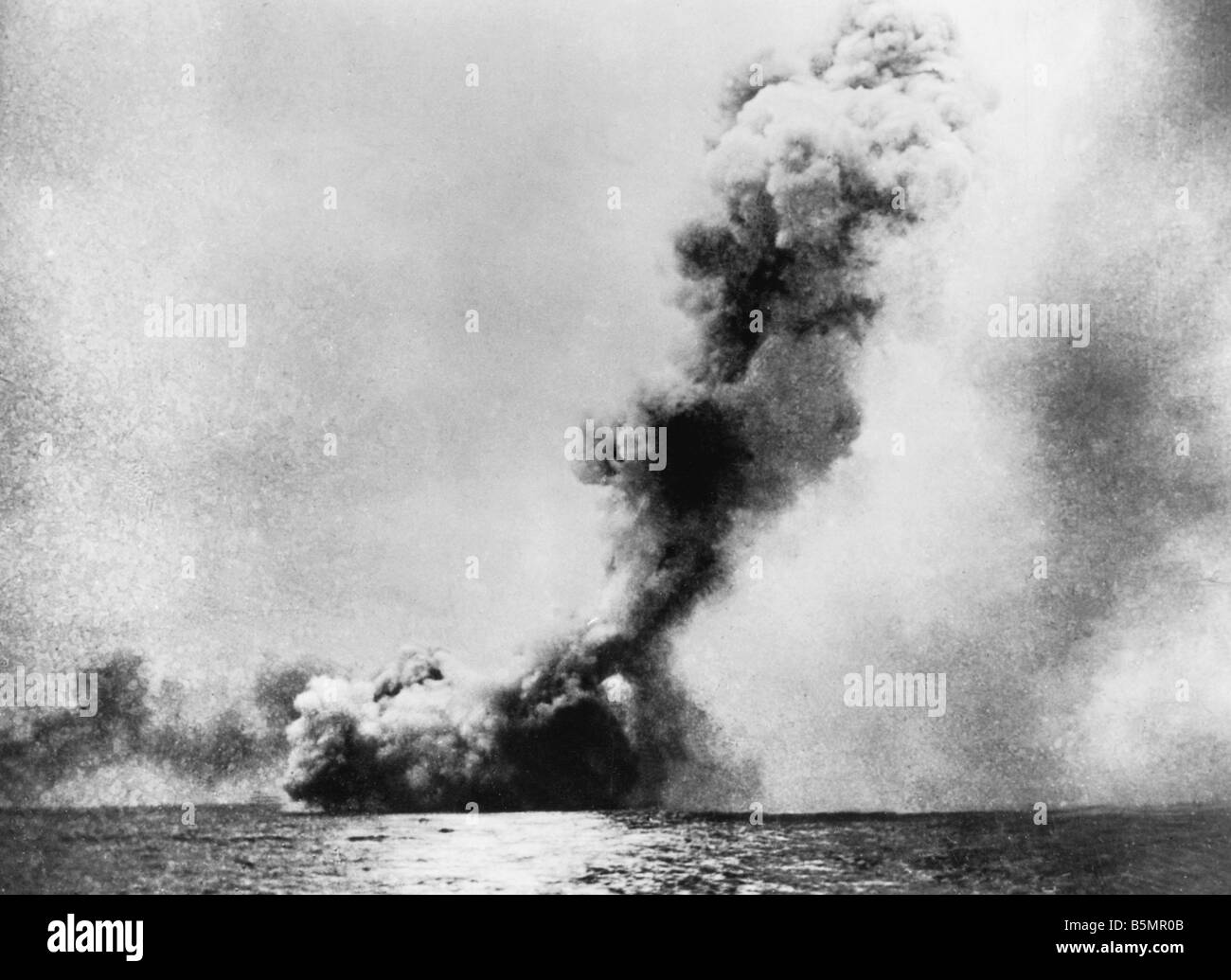 9 1916 5 31 A1 16 E Battle of Jutland 1916 Photo World War 1 1914 18 Naval battle of Jutland Skagerrak 31 5 1 6 1916 Ger High Se Stock Photo