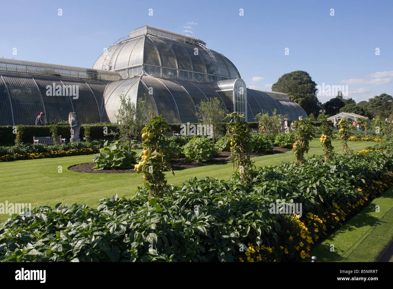 The Palm House, Kew Gardens, Richmond London, England GB UK Stock Photo