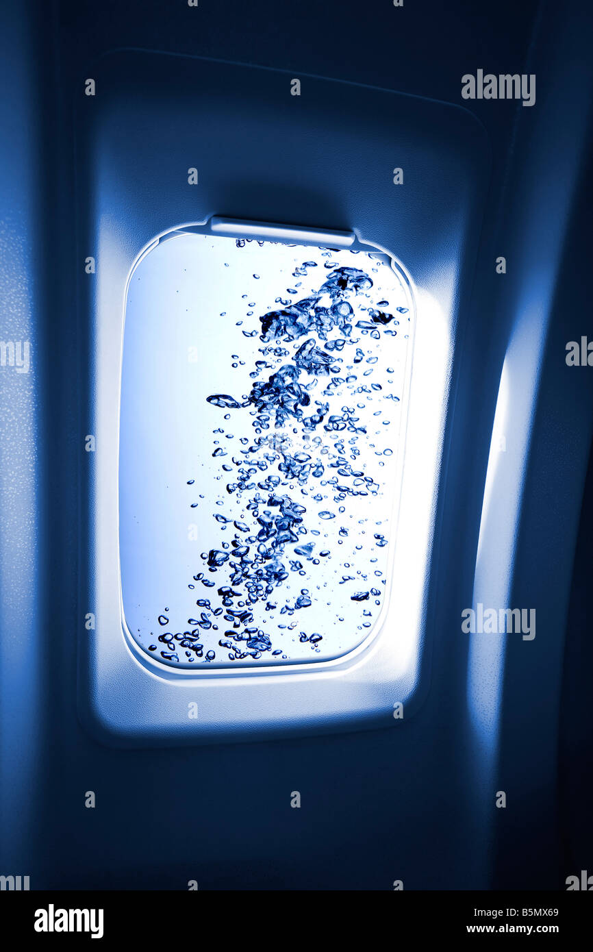 An underwater image through a submarine porthole Stock Photo Alamy