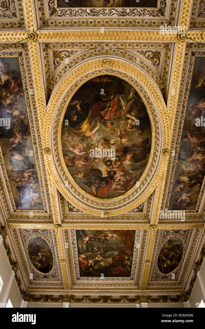 Painted Ceiling The Banqueting House Whitehall London