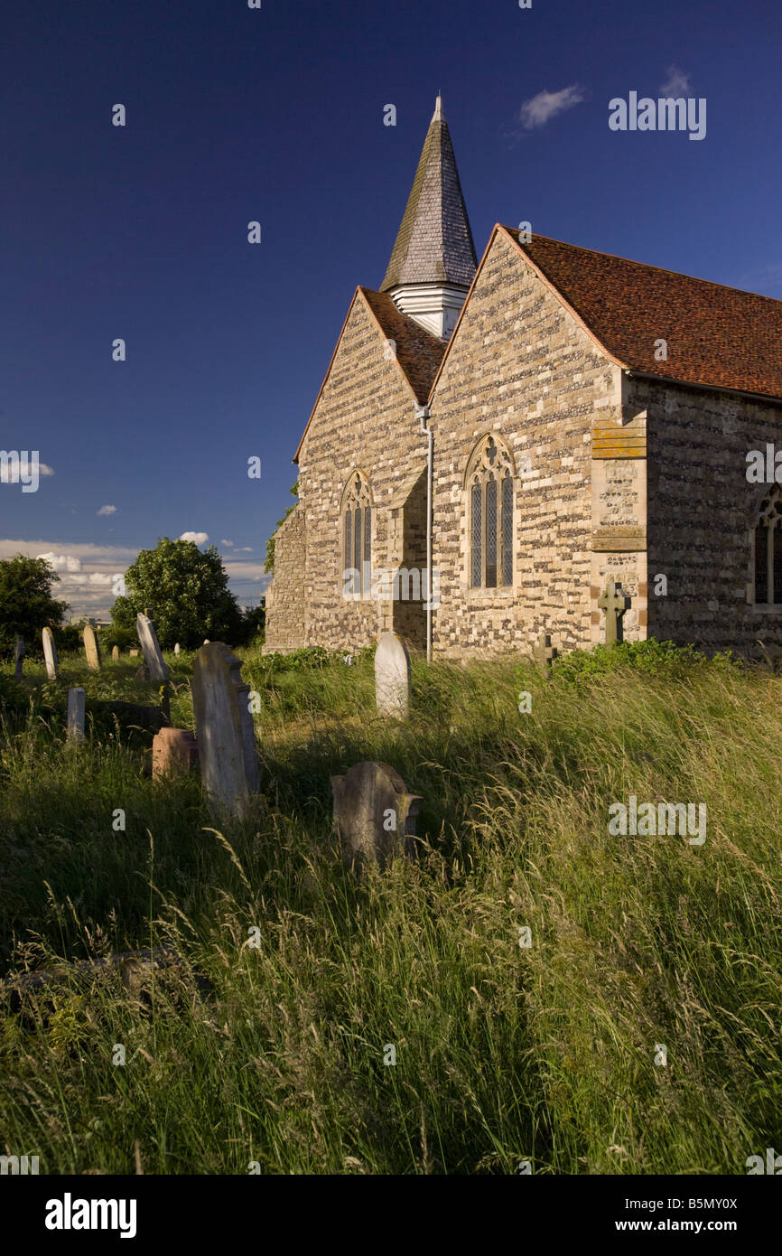 St Mary s Church Lower Higham Stock Photo