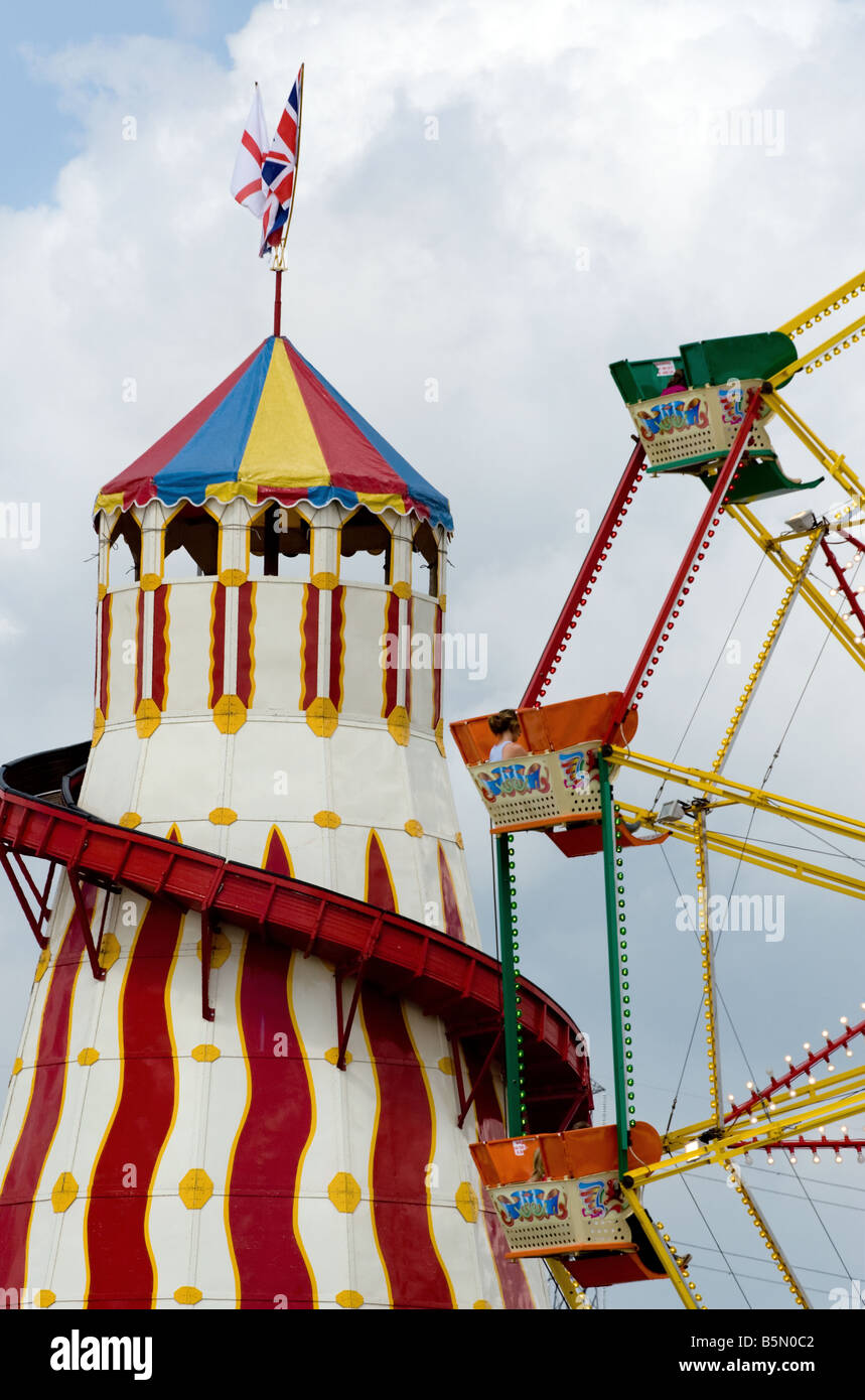 Helter skelter ride hi-res stock photography and images - Alamy