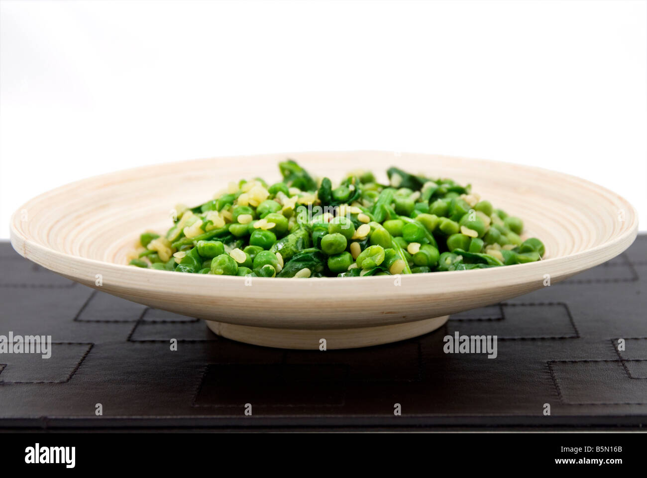 bowl of peas and beans mixed vegetables Stock Photo Alamy