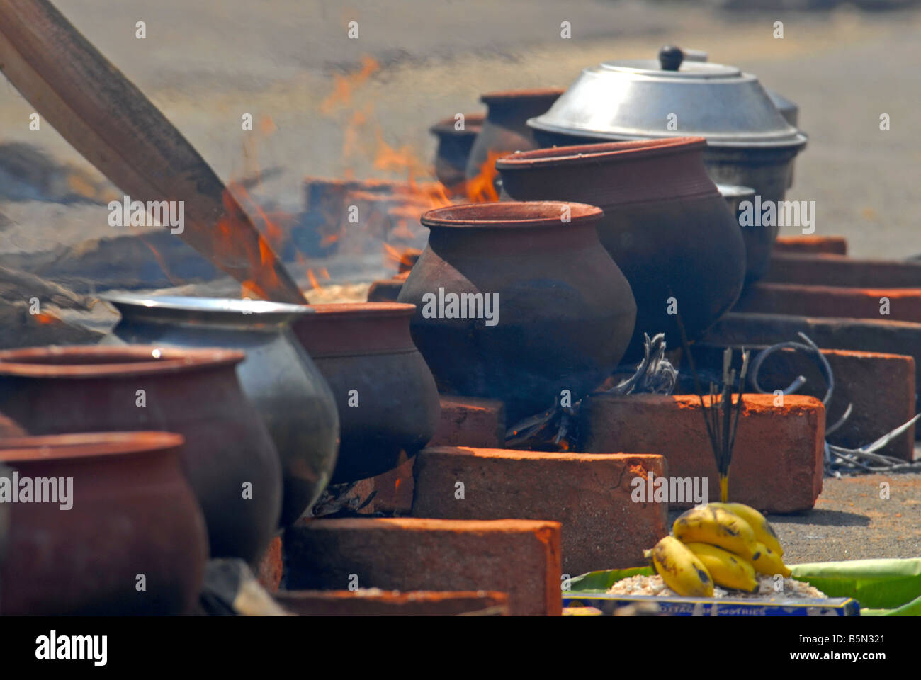 ATTUKAL PONGALA Stock Photo