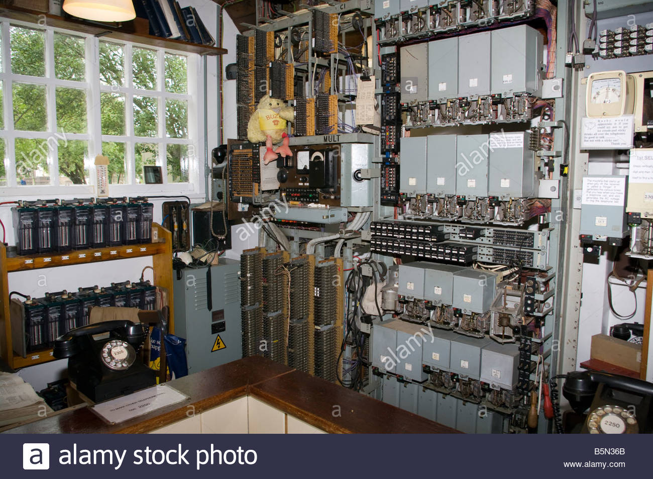Vintage Telephone Exchange Stock Photos & Vintage Telephone Exchange