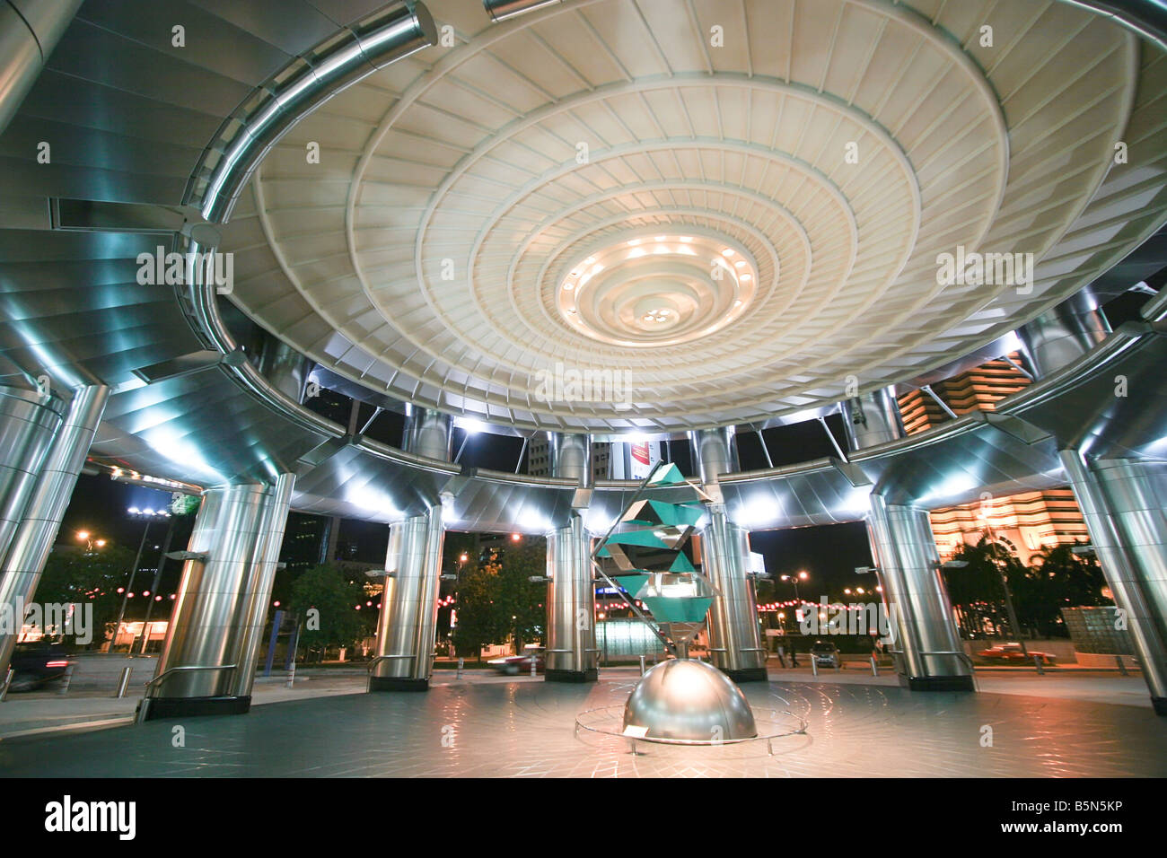 petronas towers entrance, modern architecture, kuala lumpur, malaysia Stock Photo Alamy
