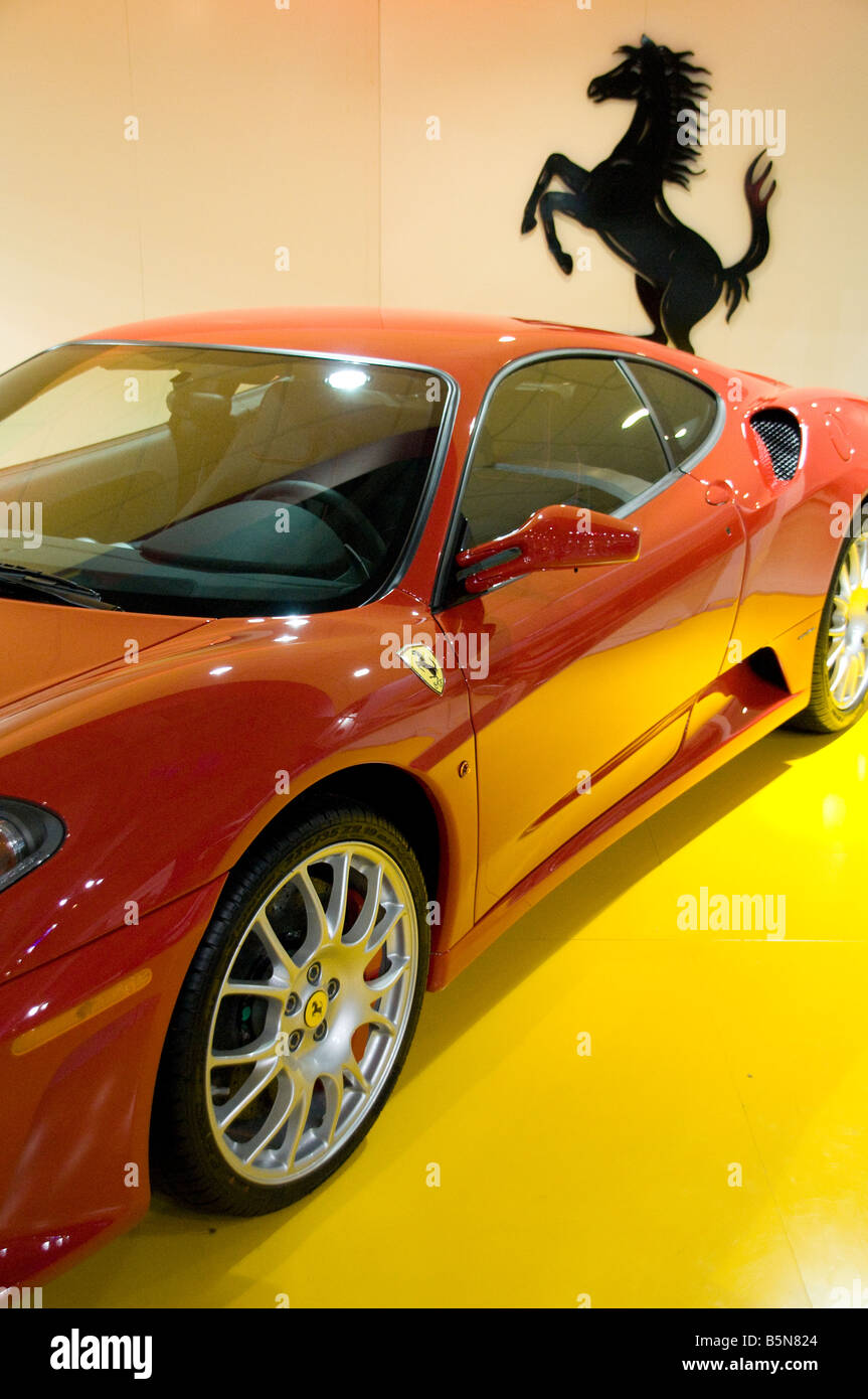 Ferrari F430 Red Sports Car Stock Photo Alamy