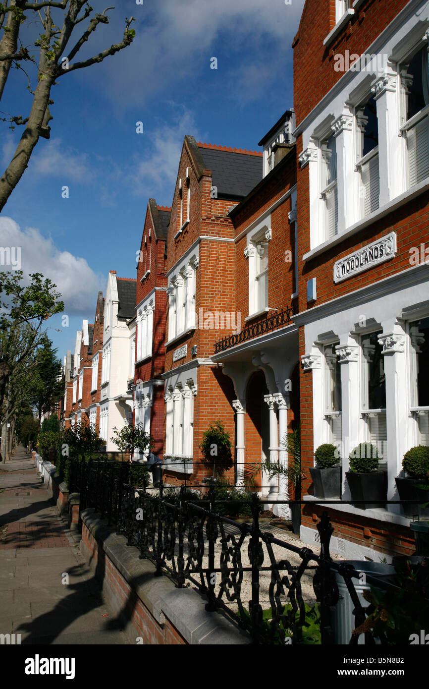 Streathbourne Road in Tooting, London Stock Photo Alamy