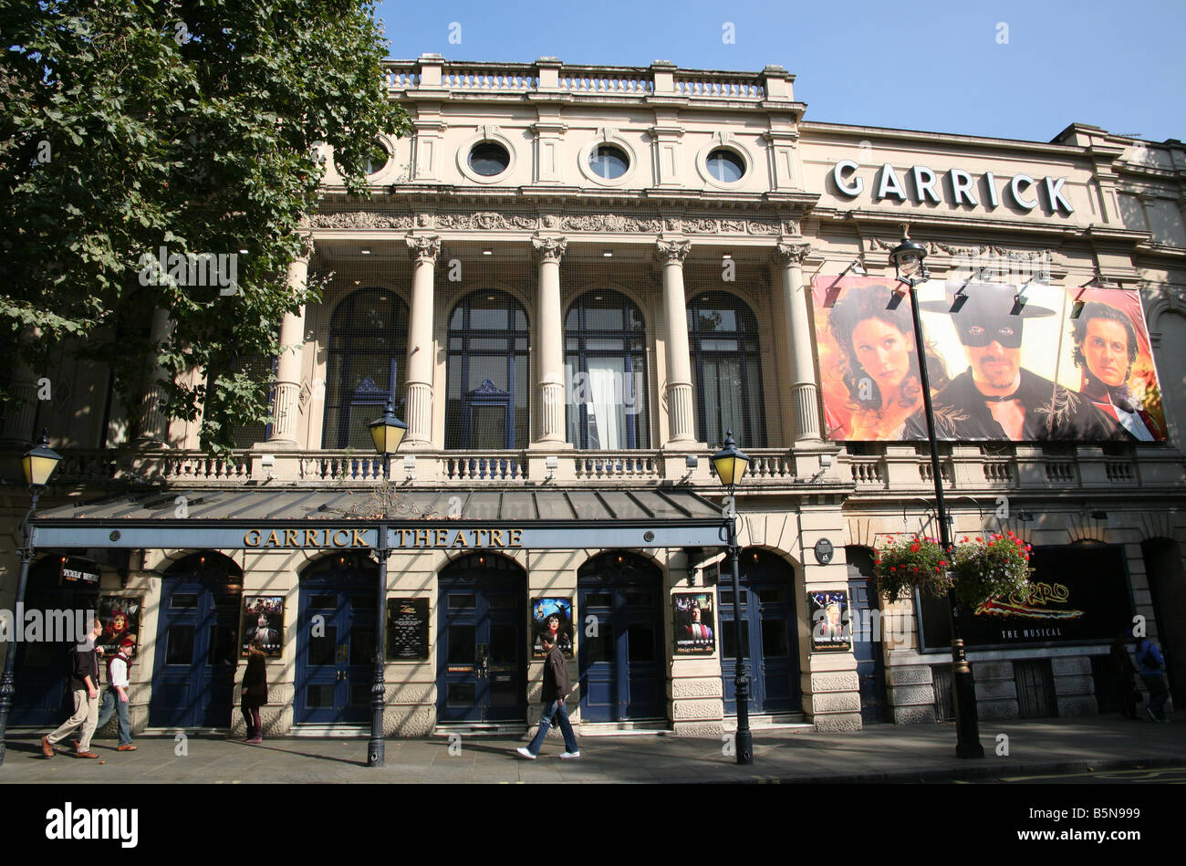 Garrick Theatre, London Stock Photo
