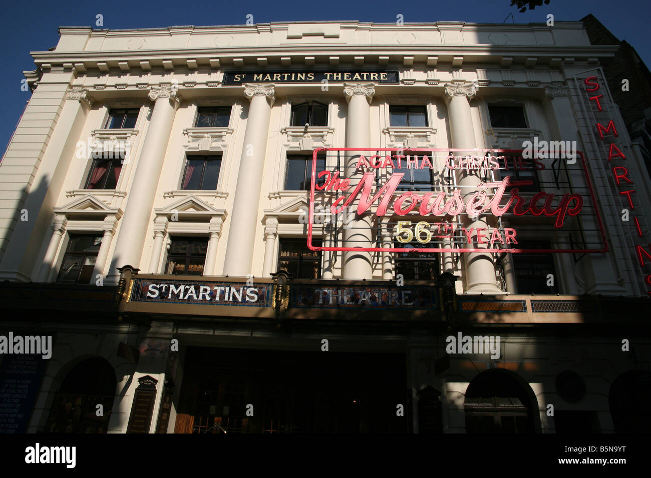 St Martin's Theatre London Still Showing The Mousetrap In 56th Year 