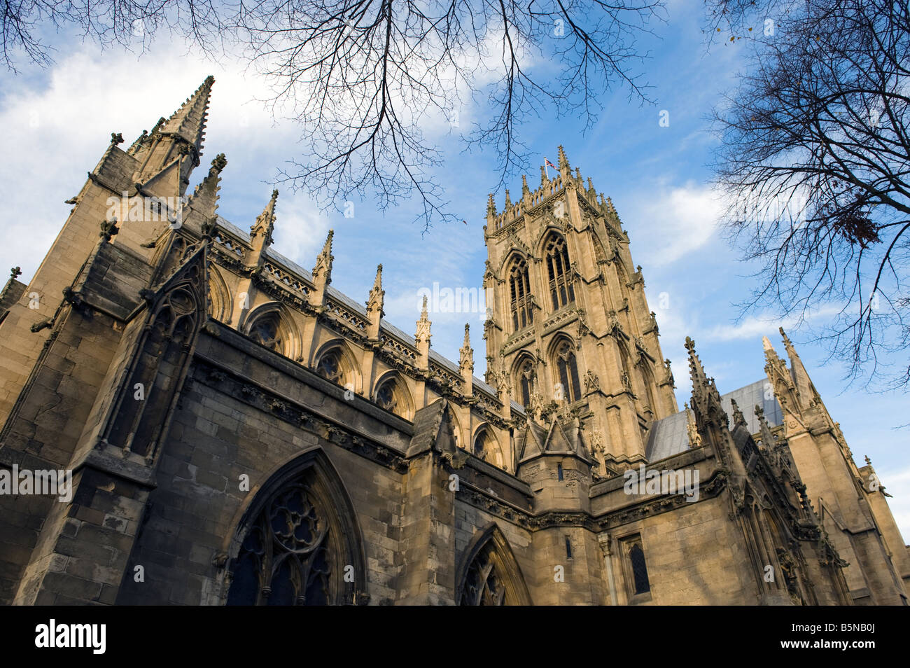 Minster Church of 'St George' in Doncaster, 'South Yorkshire', England Stock Photo