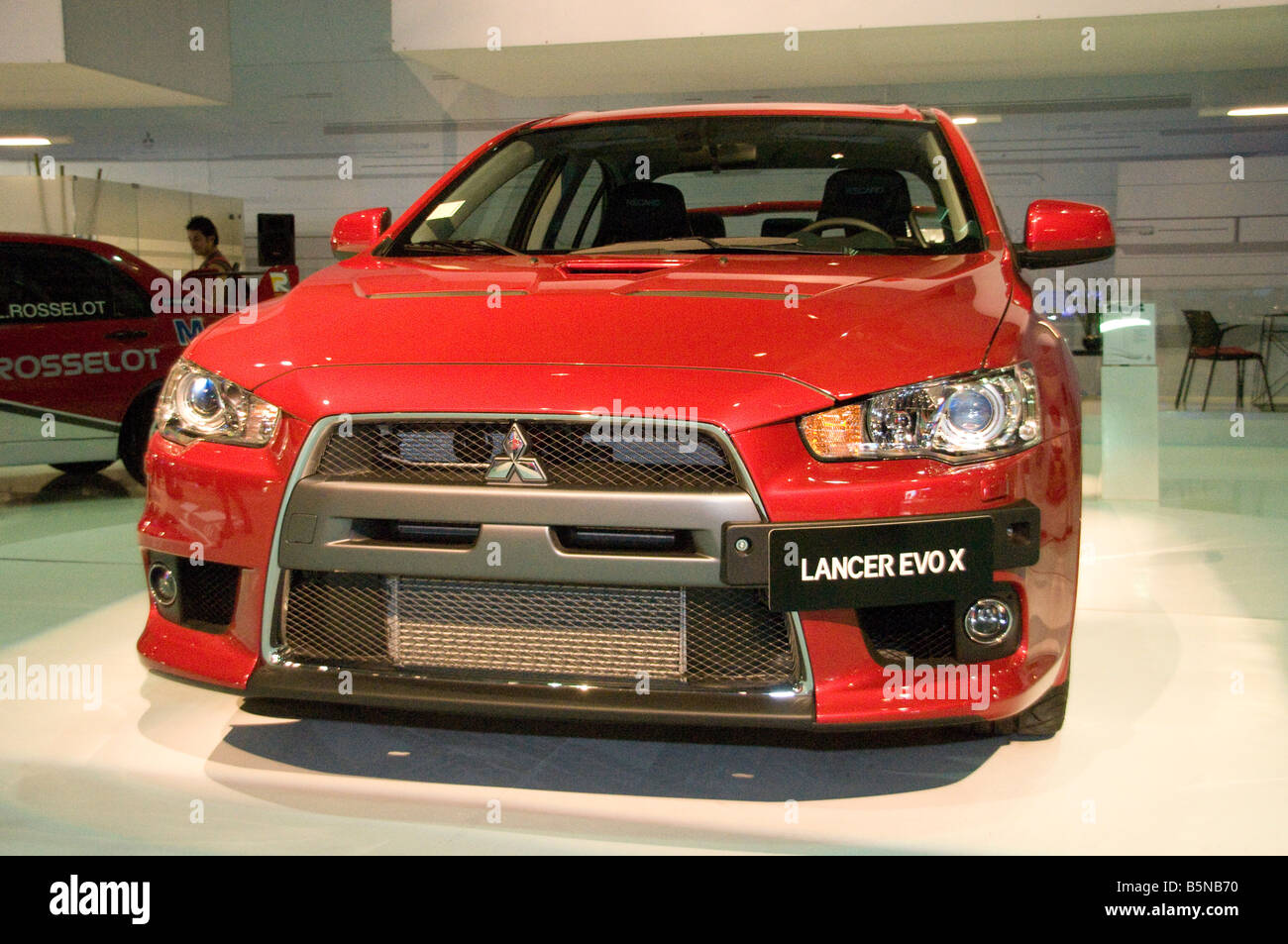 Mitsubishi Lancer Evolution X Sport World Rally Stock Photo Alamy
