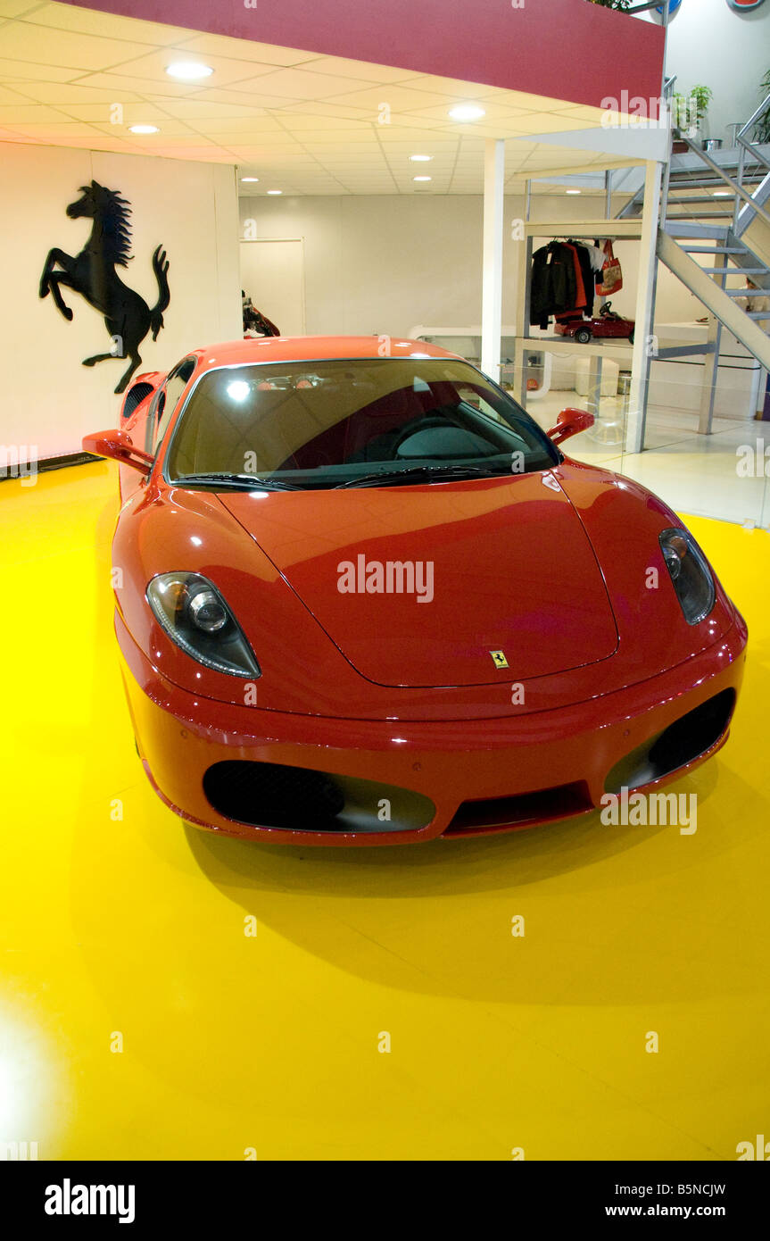 Ferrari F430 Red Sports Car Stock Photo Alamy